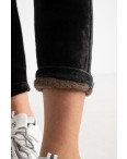 0235-41 черные спортивные брюки женские термо-велюр на меху (5 ед. размеры на бирке: 2XL.3XL.4XL.5XL.6XL): артикул 1125969