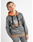 3003-4 светло-серый спортивный костюм на мальчика 6-12 лет (4 ед. размеры: 6.8.10.12): артикул 1126056