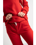 15444-17 Mishely красный спортивный костюм женский тифани из трехнитки на флисе (4 ед. размеры: S.M.L.XL): артикул 1126123