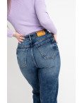 0657-8 MS Relucky  джинсы-слоучи женские полубатальные синие стрейчевые (6 ед. размеры:28.29.30.31.32.33): артикул 1127008