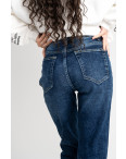 0302-6 MS Relucky джинсы-слоучи женские синие стрейчевые (6 ед. размеры: 25.26.27.28.29.30): артикул 1126395