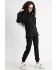 5300-1 черный спортивный костюм женский на флисе (4 ед.размеры: 42.44.46.48): артикул 1126398