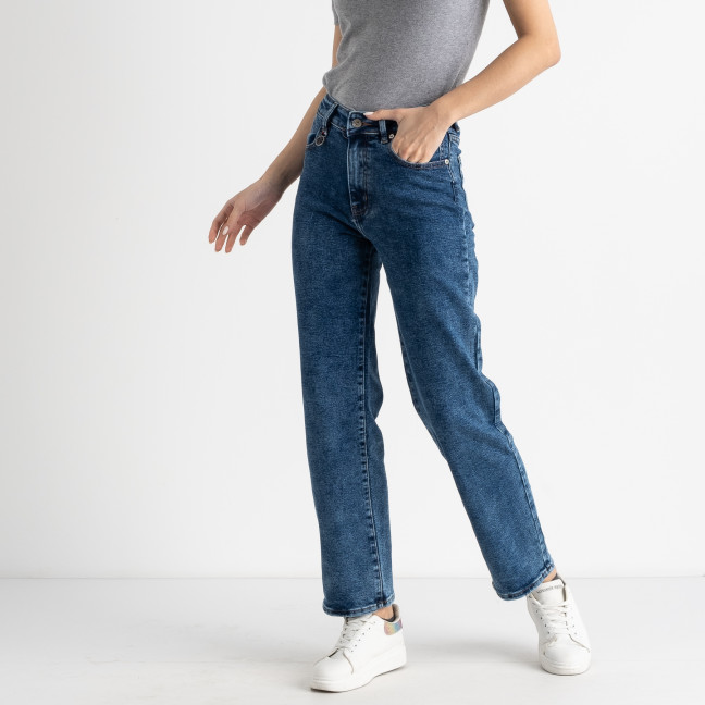 0665-8 HV Relucky  джинсы-кюлоты женские синие стрейчевые( 6 ед. размеры : 25.26.27.28.29.30) Relucky: артикул 1126758