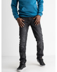2163 V.J.Ray джинсы мужские темно-серые стрейчевые  (8 ед. размеры: 29.30.31.32.33.34.36.38): артикул 1126800
