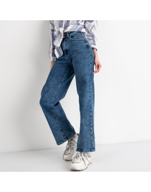 0664-8 HR Relucky джинсы-кюлоты женские синие стрейчевые( 6 ед. размеры : 25.26.27.28.29.30)