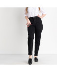 0035 New Jeans мом черный полубатальный женский стрейчевый ( 6 ед. размеры: 28.29.30.31.32.33): артикул 1127207