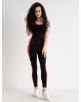 0468-171 черный женский фитнес-костюм (микс расцветок, 4 ед. размеры в норме: S-M/2.L-XL/2) : артикул 1127306