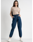 1178 джинсы-баллоны женские синие котоновые ( 7 ед . размеры : 25.26.28/3.30/2): артикул 1127420