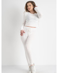 3031-10 Nana белый спортивный костюм полубатальный женский трикотажный (4 ед. размеры M.L.XL.XXL): артикул 1127820