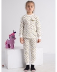 1087-1 Бома пижама белая на ребенка 2-6 лет на байке (5 ед. размеры: 92.98.104.110.116): артикул 1127260