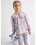 1084-2 Бома белая с пижама на ребенка 4-6 лет трикотажная (3 ед. размеры: 104.110.116): артикул 1127253