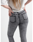 0077 New Jeans американка женская полубатальная серая стрейчевая ( 6 ед .размеры : 28.29.30.31.32.33): артикул 1128020