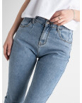 0047 New Jeans мом женский голубой стрейчевый 6 ед. размеры: 25.26.27.28.29.30 ): артикул 1128278
