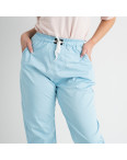 8013-8 ГОЛУБЫЕ XYH брюки батальные женские стрейчевые ( 6 ед. размеры: 31.32.33.34.36): артикул 1128665