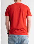 4007-3 КРАСНАЯ Bkb футболка мужская с принтом ( 6 ед размеры : S.M.L.XL.2XL.3XL): артикул 1128688