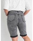 0057-1 ШОРТЫ New Jeans батальные серые стрейчевые ( 6 ед. размеры: 31.32.33.34.36.38): артикул 1129265