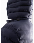 11002-22 СИНЯЯ куртка мужская с капюшоном на синтепоне (4 ед. размеры:.M.L.XL.2XL): артикул 1132197