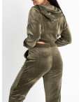1720-73 ХАКИ спортивный костюм женский полубатальный велюровый (4 ед. размеры: 46-48/2.50-52/2): артикул 1129839