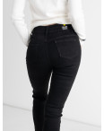 0560 New Jeans американка на флисе черная стрейчевая (6 ед. размеры: 25.26.27.28.29.30): артикул 1130138