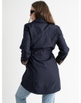 5669-102 СИНЕЕ пальто женское из плащевки ( 4 ед. размеры: 36/2.38.44): артикул 1130216