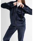 0521-44 ТЁМНО-СИНИЙ 5`th Avenue спортивный костюм женский велюровый (3 ед. размеры:42.44.46): артикул 1130454