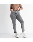 0062 СЕРЫЙ New Jeans мом полубатальный женский стрейчевый ( 6 ед. размеры:28.29.30.31.32.33): артикул 1130485