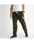 17050-72 ХАКИ спортивные штаны мужские полубатальные на флисе (4 ед. размеры: 48.50.52.54): артикул 1131715