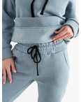 0630-5 ГОЛУБОЙ 5'th Avenue женский спортивный костюм из турецкой трехнитки на флисе (3 ед.размеры: 42.44.46): артикул 1131099
