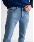 8611 ГОЛУБЫЕ Goodavina ПОЛУБАТАЛЬНЫЕ джинсы мужские стрейчевые на флисе ( 8 ед. размеры: 32.33/2.34/2.36/2.38): артикул 1131384