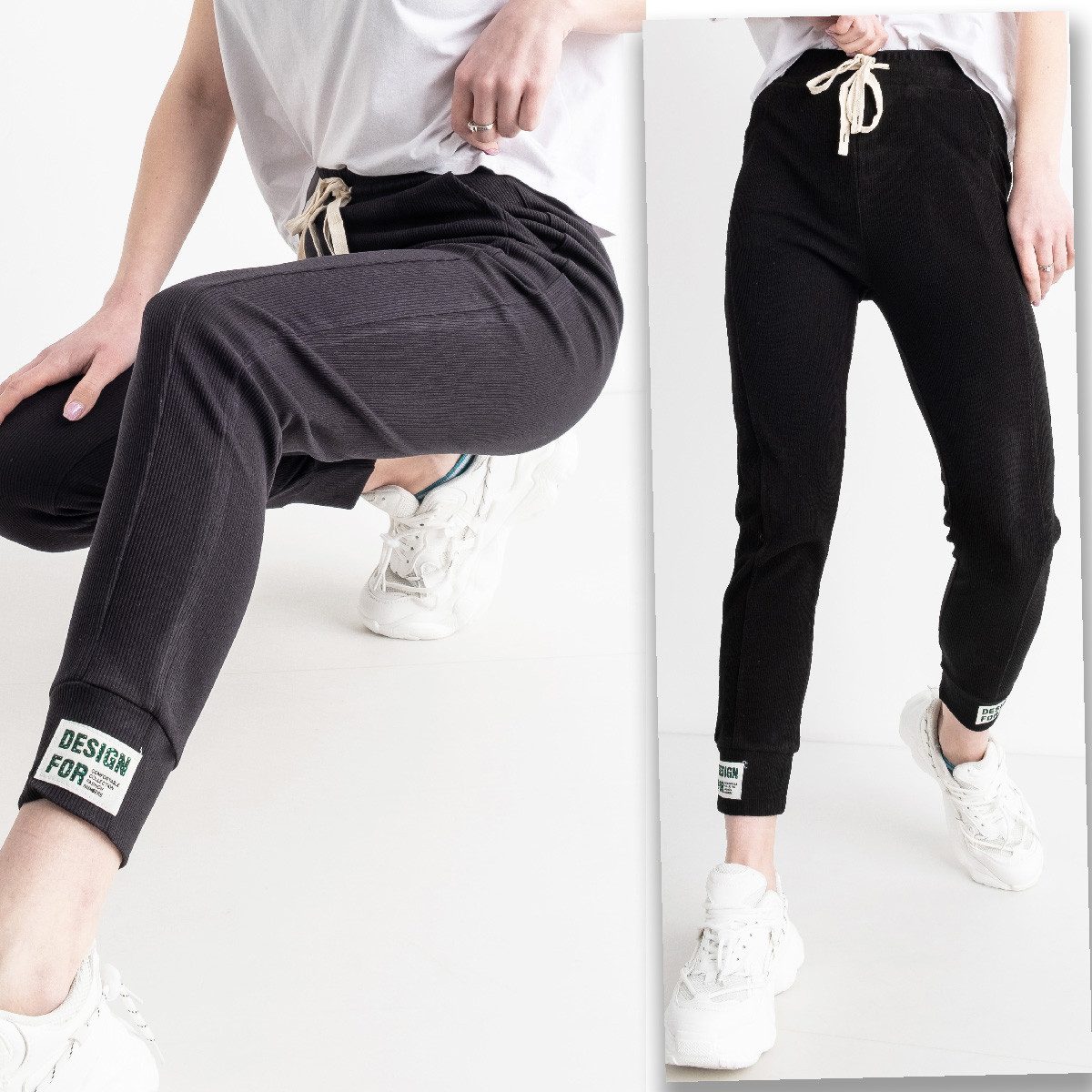 0631-99 МИКС ЦВЕТОВ Clover спортивные брюки женские (3 ед.размеры: M.XL.2XL)