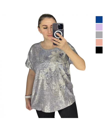 2012-99* микс расцветок женская футболка (LEVISHA, oversize, 65% полиэстер, 35% коттон, 6 ед. универсальный батальный размер: 52-56) выдача на следующий день LeVisha
