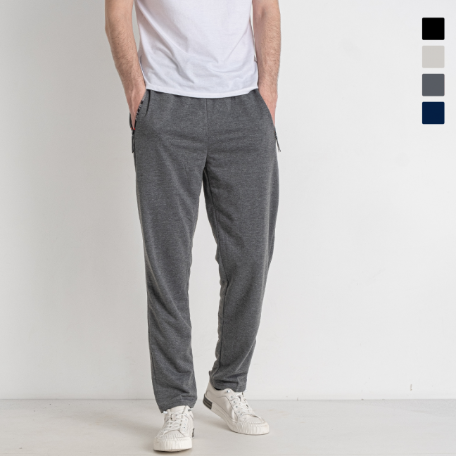 41388 четыре цвета мужские спортивные штаны (DUNAUONE, двунитка, 6 ед. размеры норма: M. L. XL. 2XL. 3XL. 4XL)    Dunauone: артикул 1143878