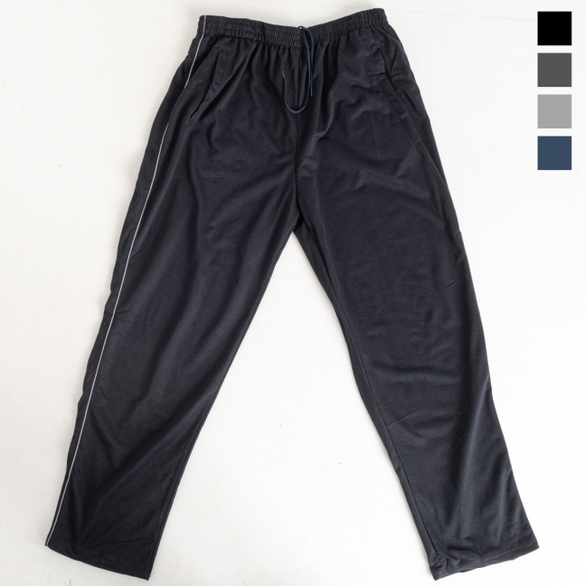 0668 четыре цвета спортивные штаны (DUNAUONE, двунитка, 6 ед. размеры батал: 4XL. 5XL. 5XL. 6XL. 7XL. 9XL.)    Dunauone: артикул 1143917