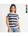 0262 микс расцветок женская футболка (5 ед. размеры норма S-M, L-XL, дублируются): артикул 1143718