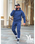 1008-94 синий мужской спортивный костюм (YOLA, флис, 4 ед. размеры норма: M. L. XL. 2XL): артикул 1148544