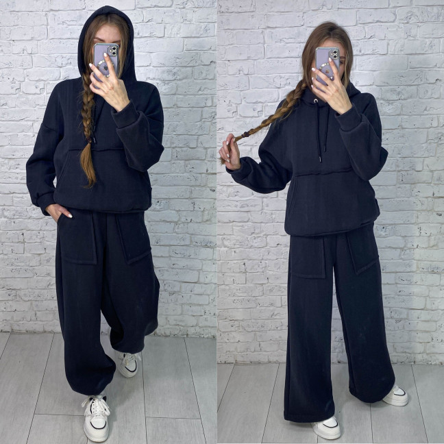 0620-611 серый женский спортивный костюм(5`th Avenue, турецкая трехнитка, флис, 1 ед, размеры норма: 42) 5`th Avenue: артикул 1159321