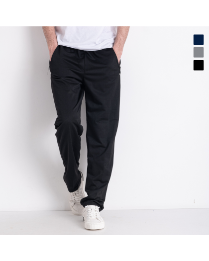 41393 три цвета мужские спортивные штаны (DUNAUONE, двунитка, 6 ед. размеры норма: M. L. XL. 2XL. 3XL. 4XL) Dunauone