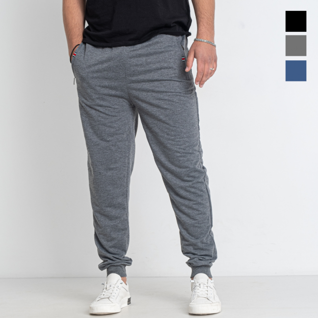 4770 три цвета мужские спортивные штаны (DUNAUONE, двунитка, 6 ед. размеры норма: M-4XL) Dunauone: артикул 1146122