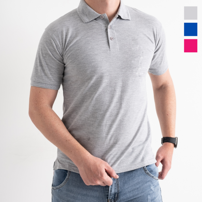 0925-951 три цвета футболка поло мужская (American style, 3 ед. размеры: S. M. L) American style: артикул 1135315