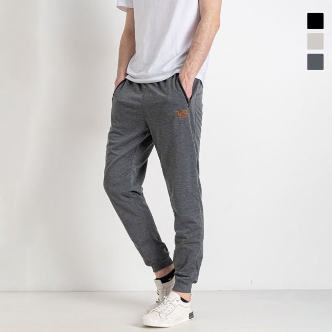 4732 три цвета мужские спортивные штаны (DUNAUONE, двунитка, 6 ед. размеры норма: M. L. XL. 2XL. 3XL. 4XL)    Dunauone: артикул 1143875