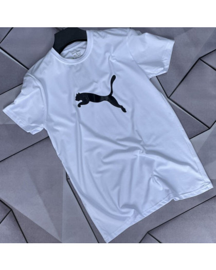 1386-10 белая мужская футболка с принтом (турецкий трикотаж, 5 ед. размеры норма: M. L. XL. 2XL. 3XL) Футболка