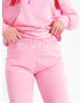 9991-5 розовый женский спортивный костюм (двунитка, 4 ед. размеры норма: M-2XL): артикул 1142067