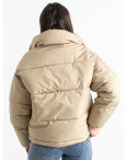 0001-3* бежевая женская куртка (синтепон, 5 ед. размеры норма: S. M. L. XL, один размер дублируется) выдача на следующий день: артикул 1142198