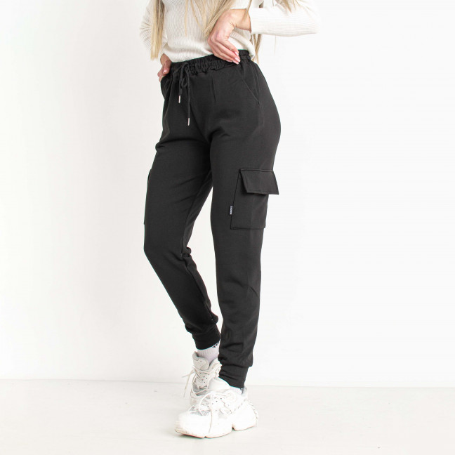 9670-10 черные женские спортивные штаны (KENALIN, 4 ед. размеры батал: 2XL-3XL, 3XL-4XL, 4XL-5XL, 5XL-6XL, соответствуют полубатальным: L-4XL) Спортивные штаны: артикул 1142246