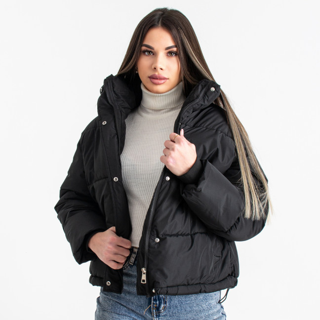 0001-1* черная женская куртка (синтепон, 5 ед. размеры норма: S. M. L. XL, один размер дублируется) выдача на следующий день Куртка: артикул 1142197