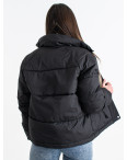 0615-1* черная женская куртка (синтепон, 5 ед. размеры норма: M. L. XL. 2XL, один размер дублируется) выдача на следующий день: артикул 1142209