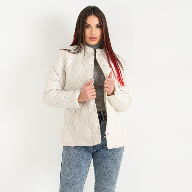 8801-100* молочная женская куртка (5 ед. размеры норма: M. L. XL. 2XL. 3XL) выдача на следующий день Куртка: артикул 1142134