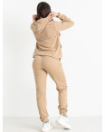 9991-6 бежевый женский спортивный костюм (двунитка, 4 ед. размеры норма: M-2XL): артикул 1142062