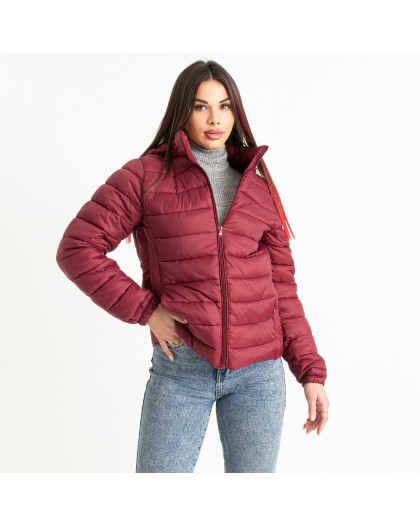 0235-5* бордовая женская куртка (5 ед. размеры норма: M. L. XL. 2XL, один размер дублируется) выдача на следующий день Куртка