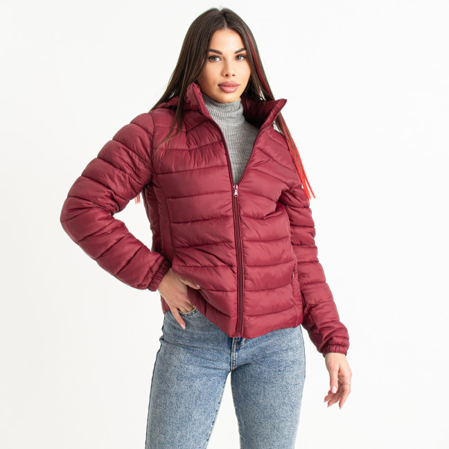 0235-5* бордовая женская куртка (5 ед. размеры норма: M. L. XL. 2XL, один размер дублируется) выдача на следующий день Куртка: артикул 1142119